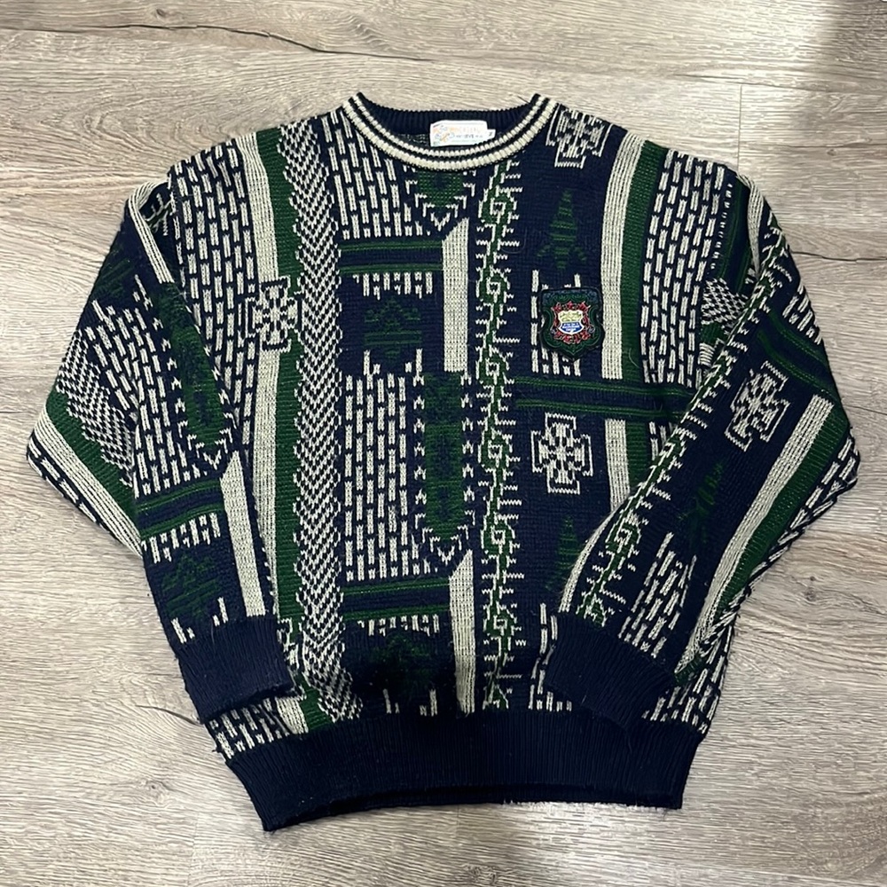 Vintage grandpa cardigan